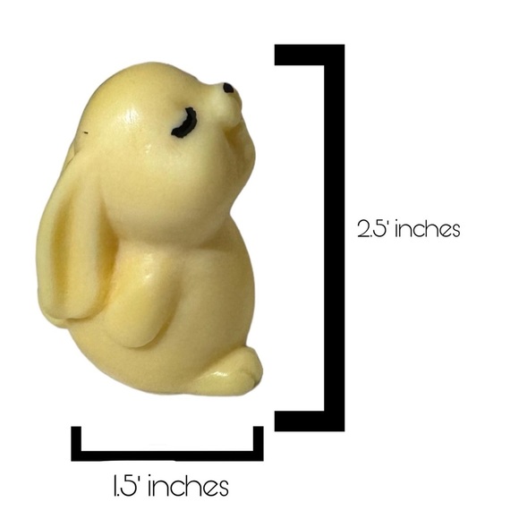 Easter Bunny Candles Multicolored - Picture 6 of 8